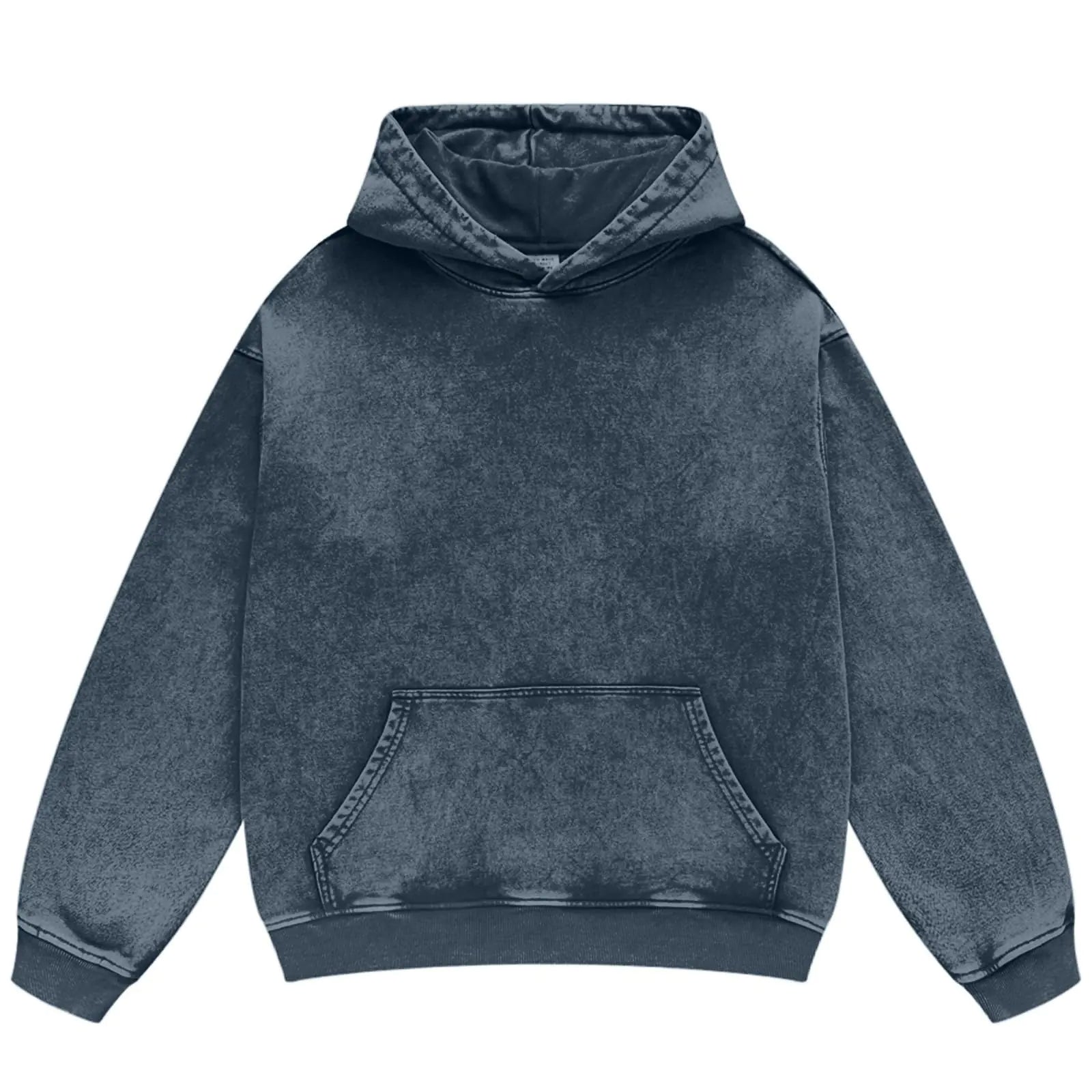 Oversized Hoodie Men Hoodies For Men Pullover Acid Wash Hoodie Denim Hoodie Vintage Sweatshirt Heavyweight Hoodie Men